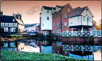 Dawn over Abbey Mill